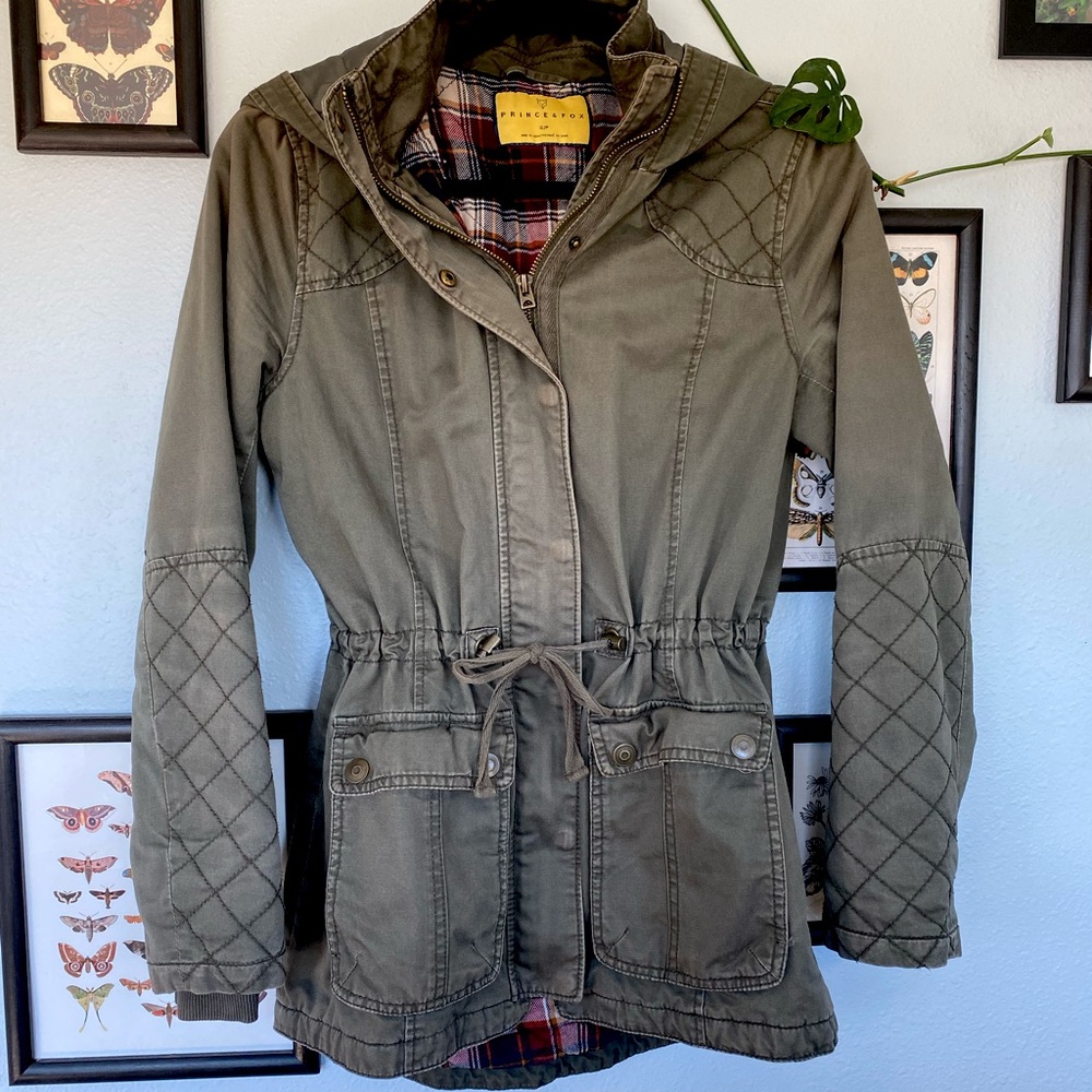 Comfy Green Coat